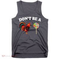 Don't Be A Chicken Lollipop Tank Top thumb 0
