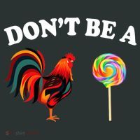 Don't Be A Chicken Lollipop Wool Snapback Cap thumb 2
