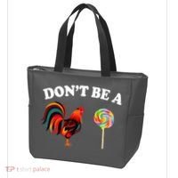 Don't Be A Chicken Lollipop Tote Bag thumb 3