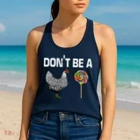 Don't Be A Chicken Sucker Women's Tank Top thumb 2