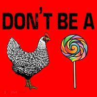 Don't Be A Chicken Sucker Santa Hat thumb 1