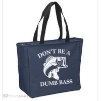 Don't Be A Dumb Bass Tote Bag thumb 2