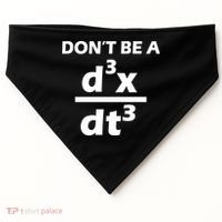Don't Be A Jerk Mathematics Equation USA-Made Doggie Bandana thumb 0