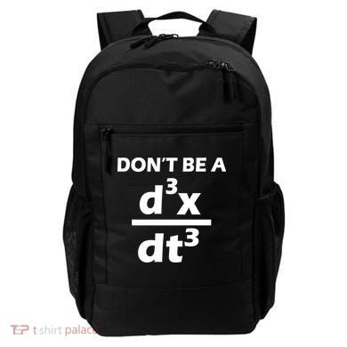 Don't Be A Jerk Mathematics Equation Backpack