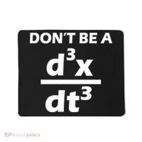 Don't Be A Jerk Mathematics Equation Mousepad thumb 0