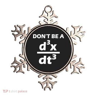 Don't Be A Jerk Mathematics Equation Ornament