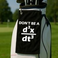 Don't Be A Jerk Mathematics Equation Golf Towel thumb 2