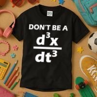 Don't Be A Jerk Mathematics Equation Kids T-Shirt thumb 3