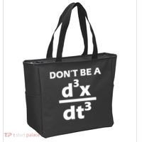 Don't Be A Jerk Mathematics Equation Tote Bag thumb 2