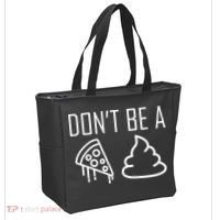 Don't Be A Pizza Of Shit Tote Bag thumb 2