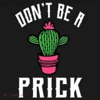 Don't Be A Prick Kids T-Shirt thumb 4