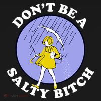 Don't Be A Salty Bitch Ornament thumb 1