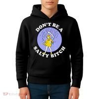 Don't Be A Salty Bitch Kids Hoodie thumb 4