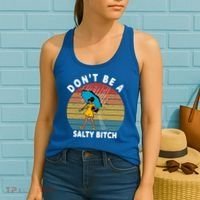 Don't Be A Salty Bitch Funny Bitchy Women's Tank Top thumb 2