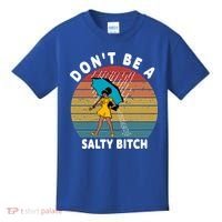 Don't Be A Salty Bitch Funny Bitchy Kids T-Shirt thumb 0
