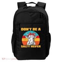 Don't Be A Salty Heifer Backpack thumb 0