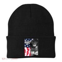 Don't Be Afraid Just Have Faith Mark 5:36 Jesus American Flag Beanie thumb 0