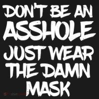 Don't Be An Asshole Just Wear The Damn Mask Bucket Hat thumb 4