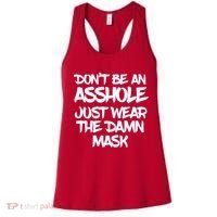 Don't Be An Asshole Just Wear The Damn Mask Women's Tank Top thumb 0