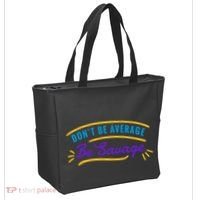 Don't Be Average Be Savage Tote Bag thumb 2