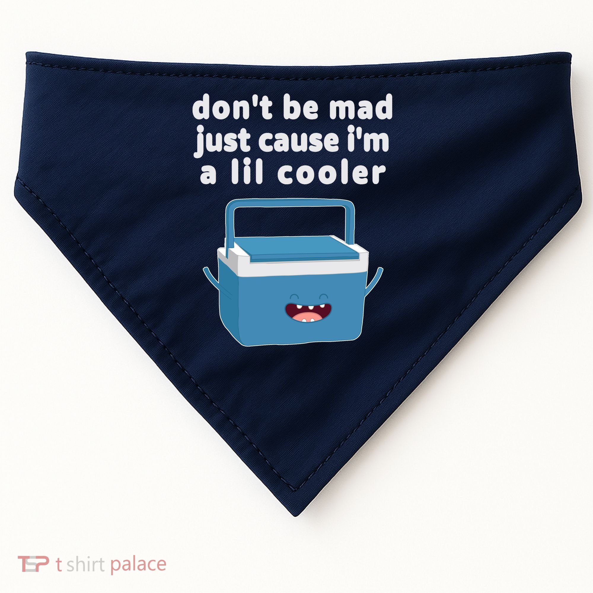 Don't Be Mad Just Cause I'm A Lil Cooler Funny USA-Made Doggie Bandana