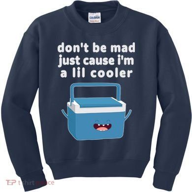 Don't Be Mad Just Cause I'm A Lil Cooler Funny Kids Sweatshirt