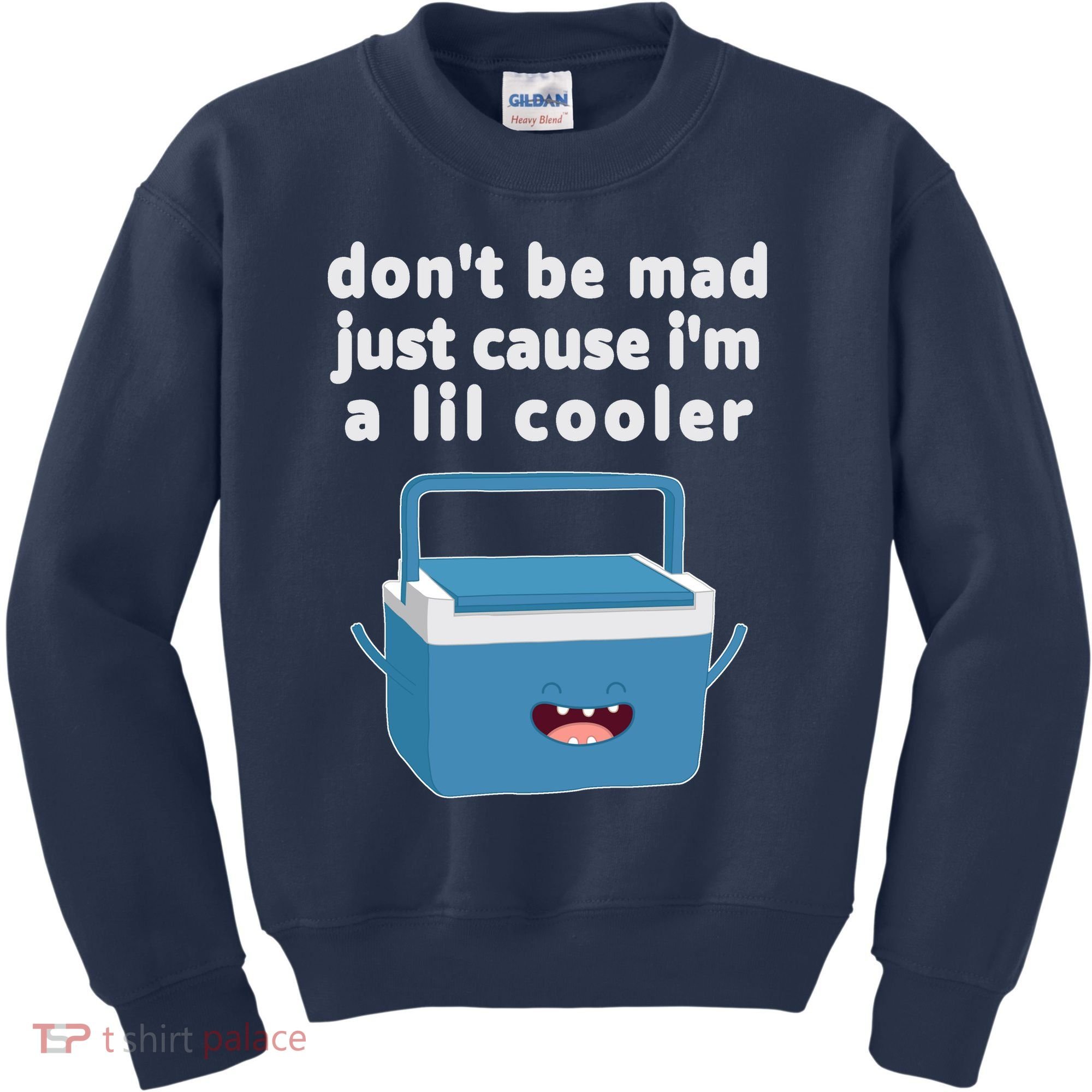 Don't Be Mad Just Cause I'm A Lil Cooler Funny Kids Sweatshirt