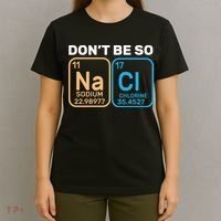 Don't Be So Salty Funny Chemistry T-Shirt thumb 4