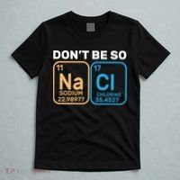 Don't Be So Salty Funny Chemistry T-Shirt thumb 5