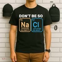 Don't Be So Salty Funny Chemistry T-Shirt thumb 6