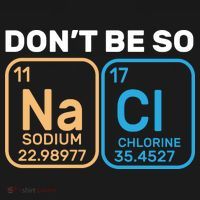 Don't Be So Salty Funny Chemistry Backpack thumb 2