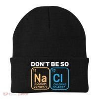 Don't Be So Salty Funny Chemistry Beanie thumb 0