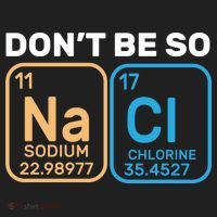Don't Be So Salty Funny Chemistry Beanie thumb 2