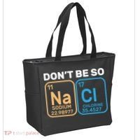 Don't Be So Salty Funny Chemistry Tote Bag thumb 2