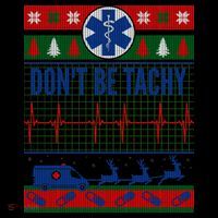 Don't Be Tachy EMT Ugly Christmas Coffee Mug thumb 5