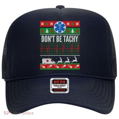 Don't Be Tachy EMT Ugly Christmas Hat