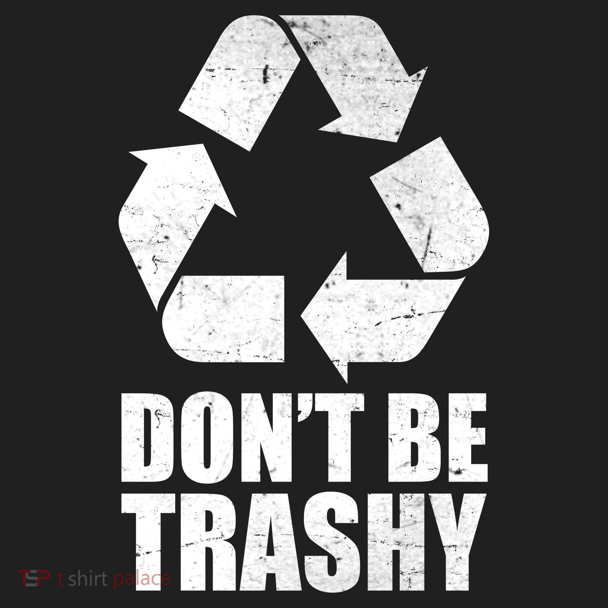 Don't Be Trashy Recycle Earth Day  Beanie