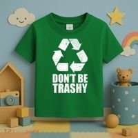Don't Be Trashy Recycle Earth Day  Toddler T-Shirt thumb 3