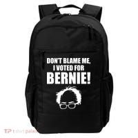Don't Blame Me I Voted For Bernie Sanders Backpack thumb 0