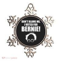 Don't Blame Me I Voted For Bernie Sanders Ornament thumb 0