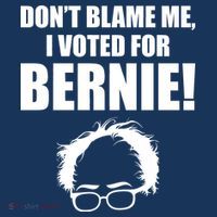 Don't Blame Me I Voted For Bernie Sanders Baby Bodysuit thumb 2
