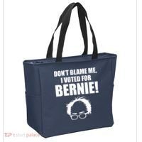 Don't Blame Me I Voted For Bernie Sanders Tote Bag thumb 2