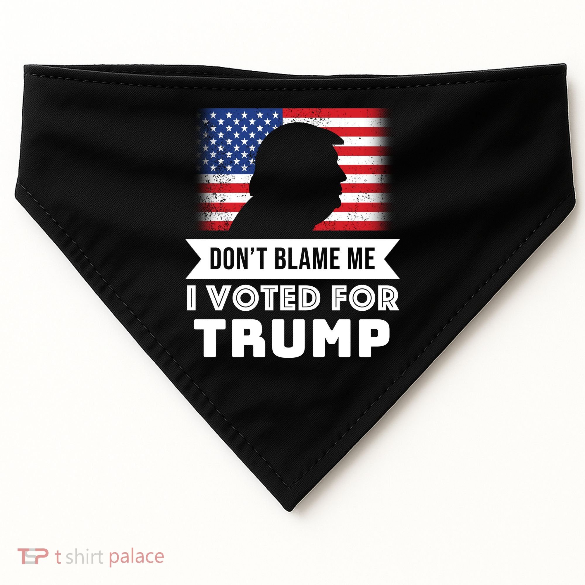 Don't Blame Me I Voted For Trump USA-Made Doggie Bandana