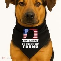 Don't Blame Me I Voted For Trump USA-Made Doggie Bandana thumb 1