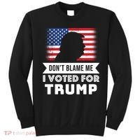 Don't Blame Me I Voted For Trump Sweatshirt thumb 0