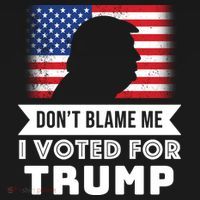 Don't Blame Me I Voted For Trump Polo thumb 3