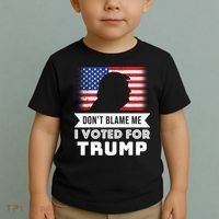 Don't Blame Me I Voted For Trump Toddler T-Shirt thumb 2