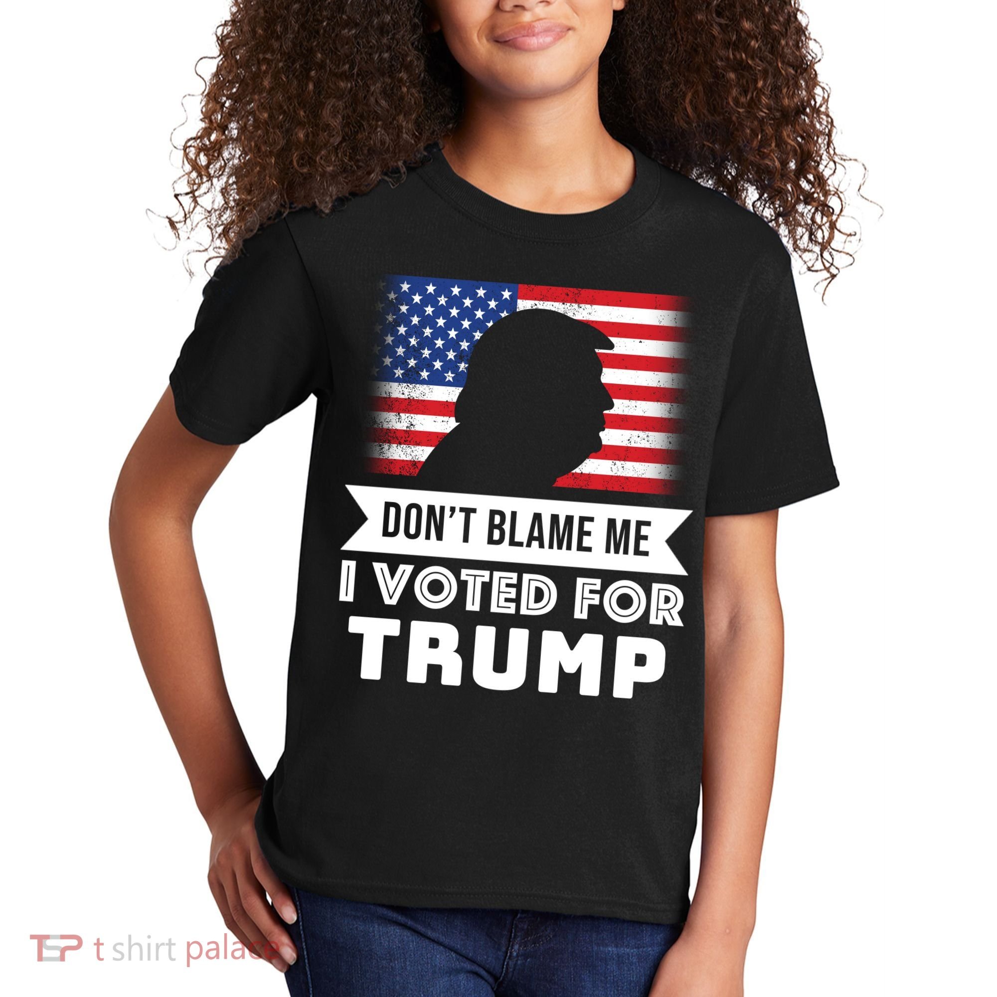 Don't Blame Me I Voted For Trump Kids T-Shirt