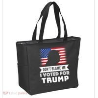 Don't Blame Me I Voted For Trump Tote Bag thumb 2