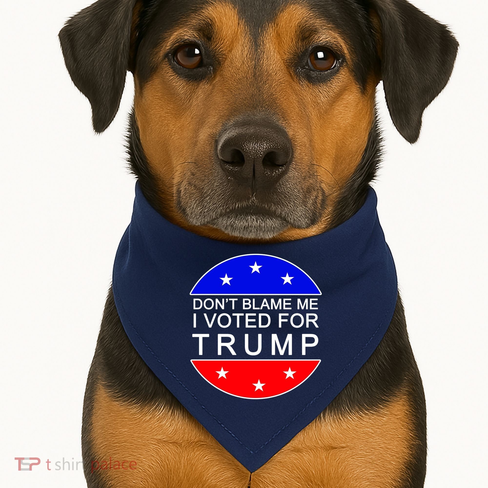 Don't Blame Me I Voted For Trump Pro Republican USA-Made Doggie Bandana